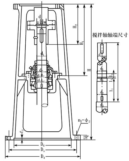 減速機(jī)支架結(jié)構(gòu)圖 減速機(jī)支架結(jié)構(gòu)圖